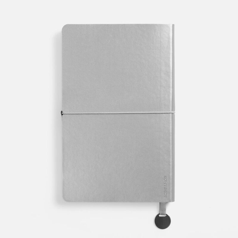 Ежедневник Waltz, недатированный, серебристый арт.23878.10