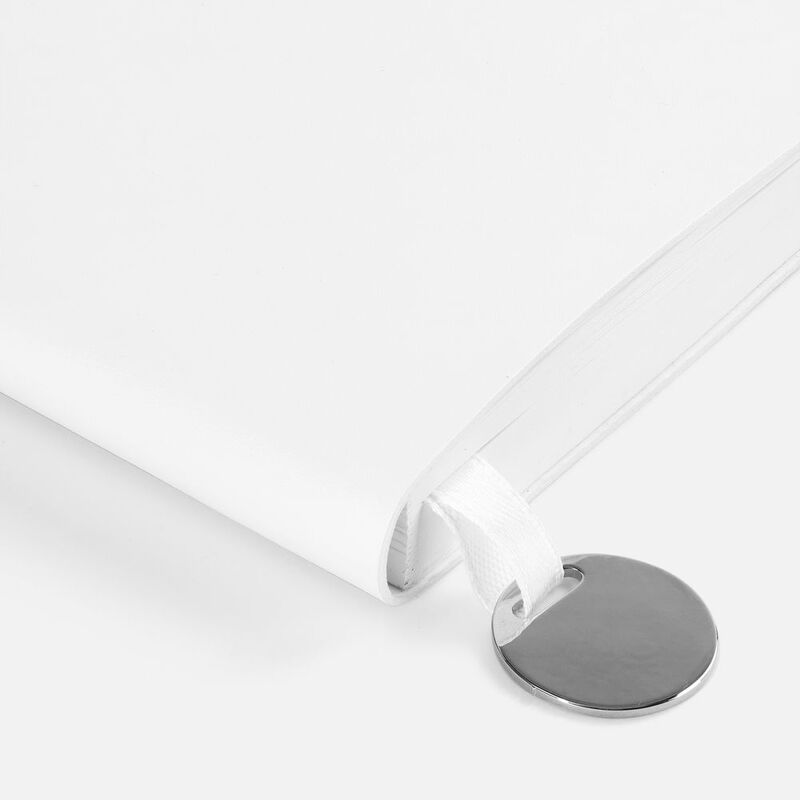 Ежедневник Waltz, недатированный, белый арт.23878.60