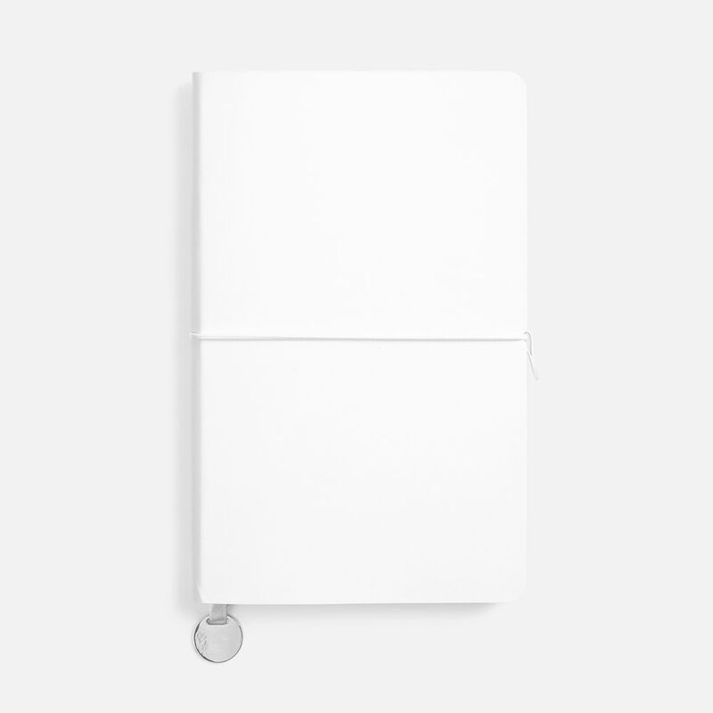 Ежедневник Waltz, недатированный, белый арт.23878.60