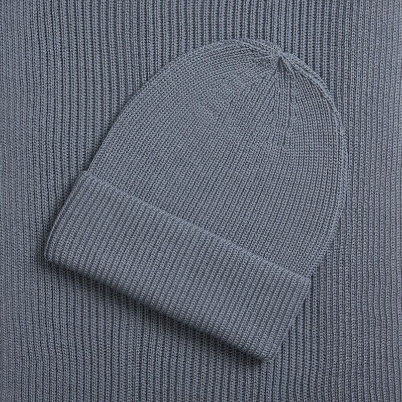 Шапка Nobilis Mono, серая (стальная) арт.19909.27