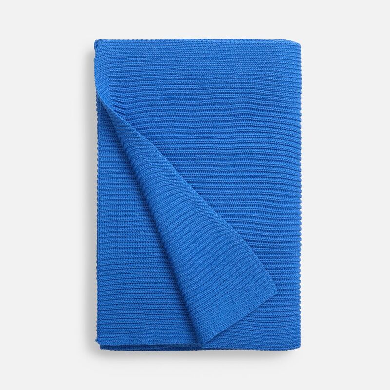 Шарф Nobilis Mono, синий (аква) арт.19908.48