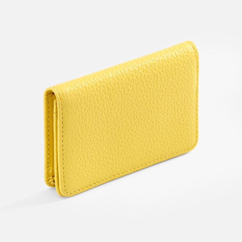 Футляр для визиток Unison, желтый арт.22106.80