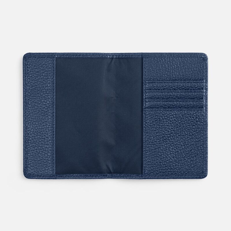 Обложка для паспорта Unison, синяя арт.22107.40