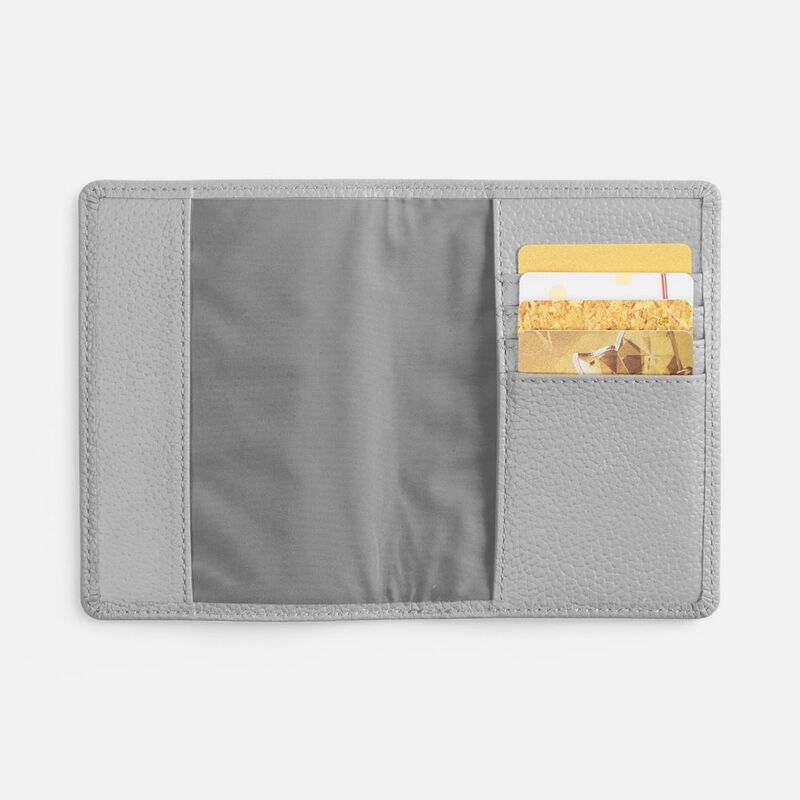 Обложка для паспорта Unison, серая арт.22107.10