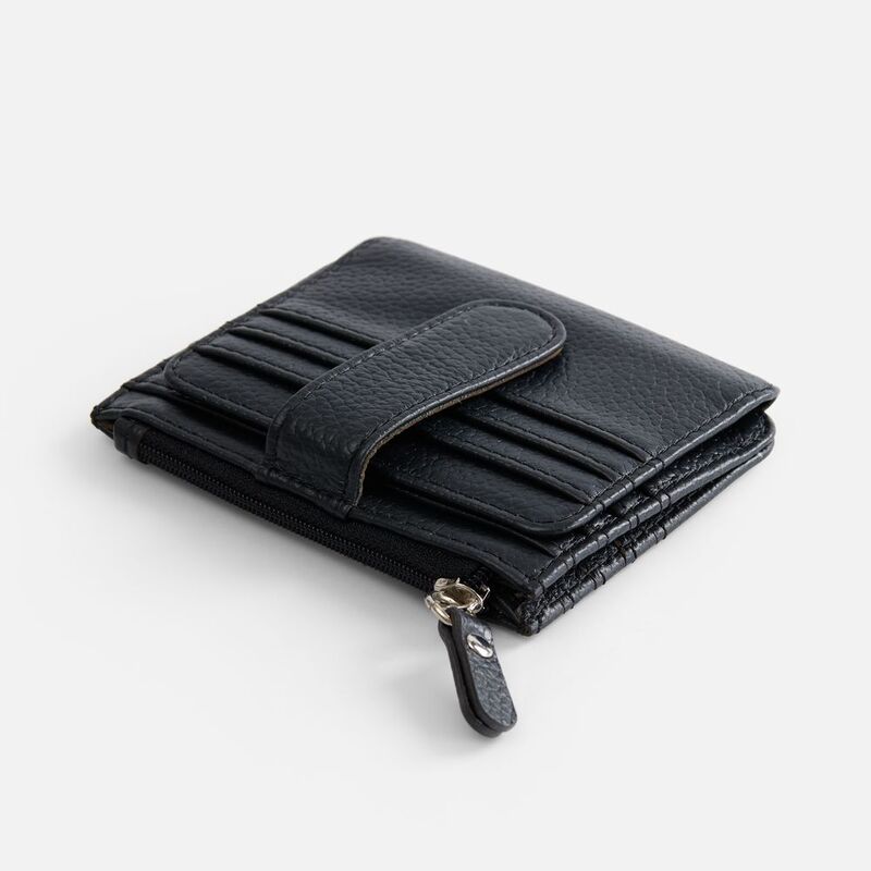 Картхолдер на молнии Unison, черный арт.22109.30