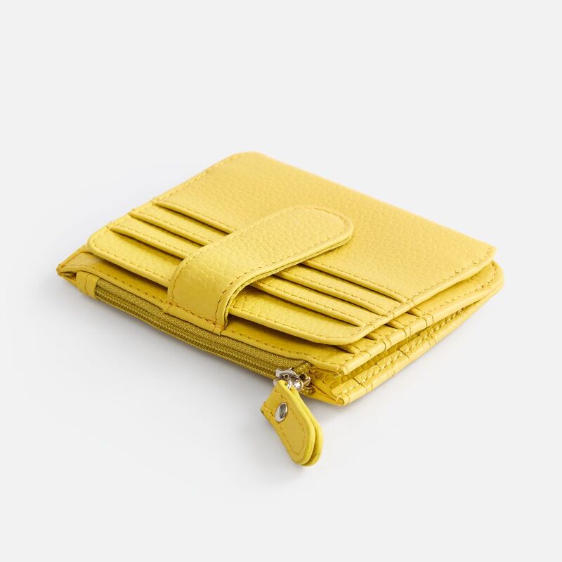 Картхолдер на молнии Unison, желтый арт.22109.80