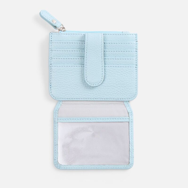 Картхолдер на молнии Unison, голубой арт.22109.14