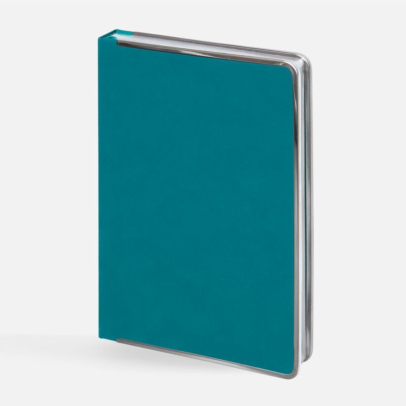 Ежедневник Metal Frame на заказ, датированный, бирюзовый арт.18859.49