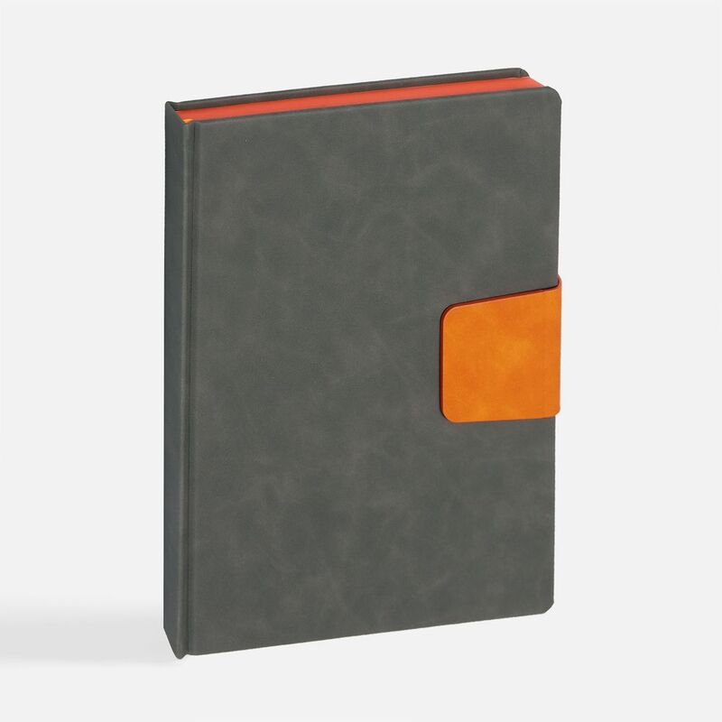 Ежедневник Grande Strap на заказ, датированный, серый арт.18860.12