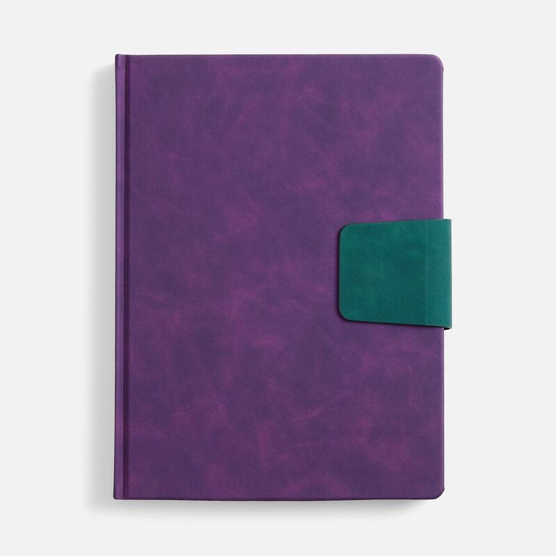 Ежедневник Grande Strap на заказ, датированный, фиолетовый арт.18860.79