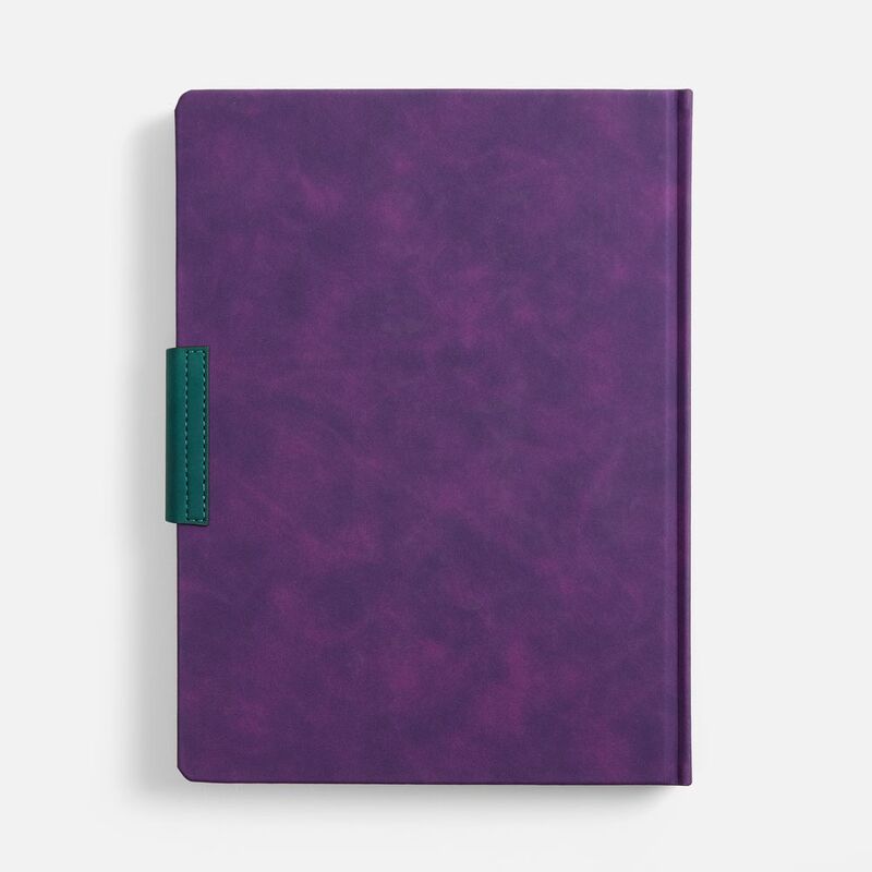 Ежедневник Grande Strap на заказ, датированный, фиолетовый арт.18860.79