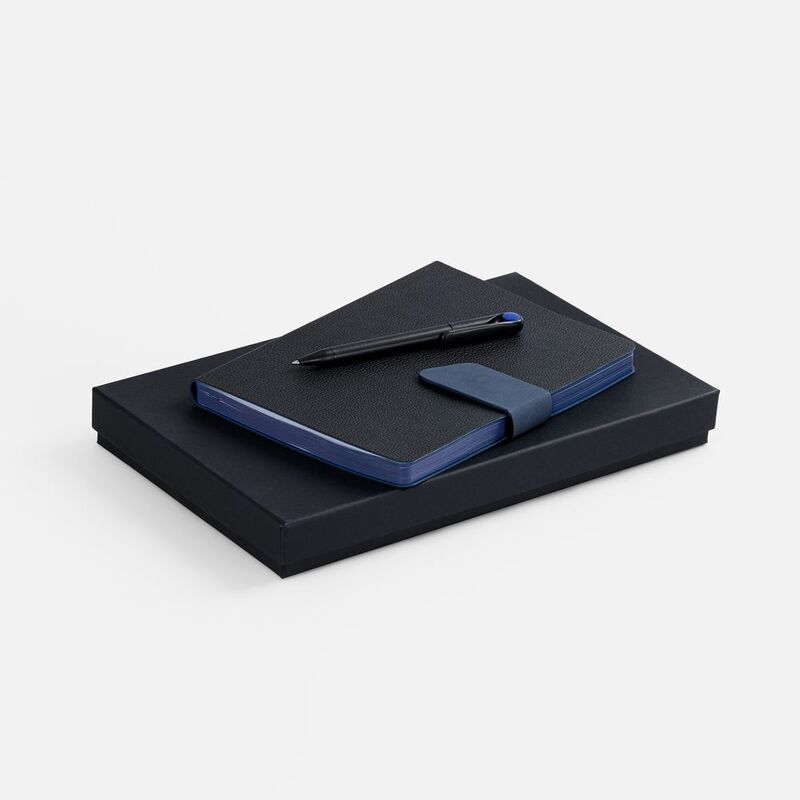 Набор Boom, черный с синим арт.20780.34