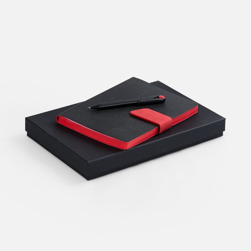 Набор Boom, черный с красным арт.20780.35