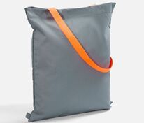 Шопер B3, серый с оранжевыми ручками арт.19216.11