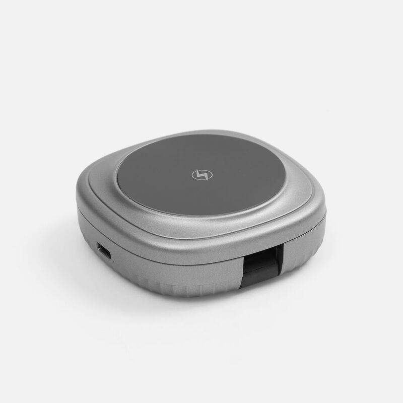 Складная станция беспроводной зарядки flowPad, серая арт.18453.10