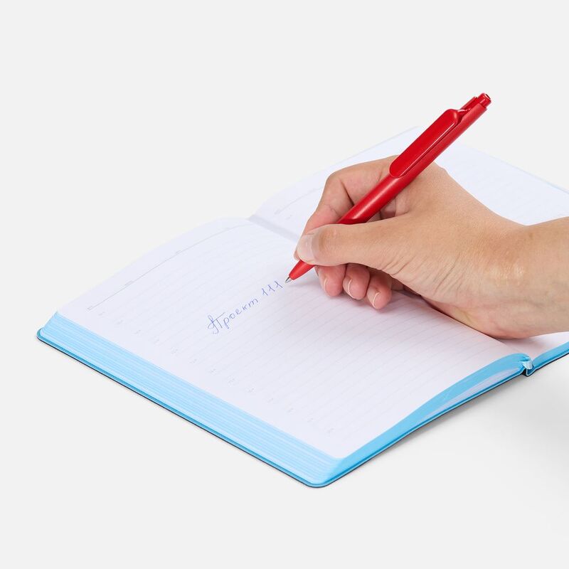 Ручка шариковая Prodir DS11 PMP, красная арт.20154.50