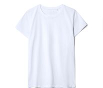 Футболка женская T-bolka Stretch Lady, белая (холодный оттенок) арт.1891.61