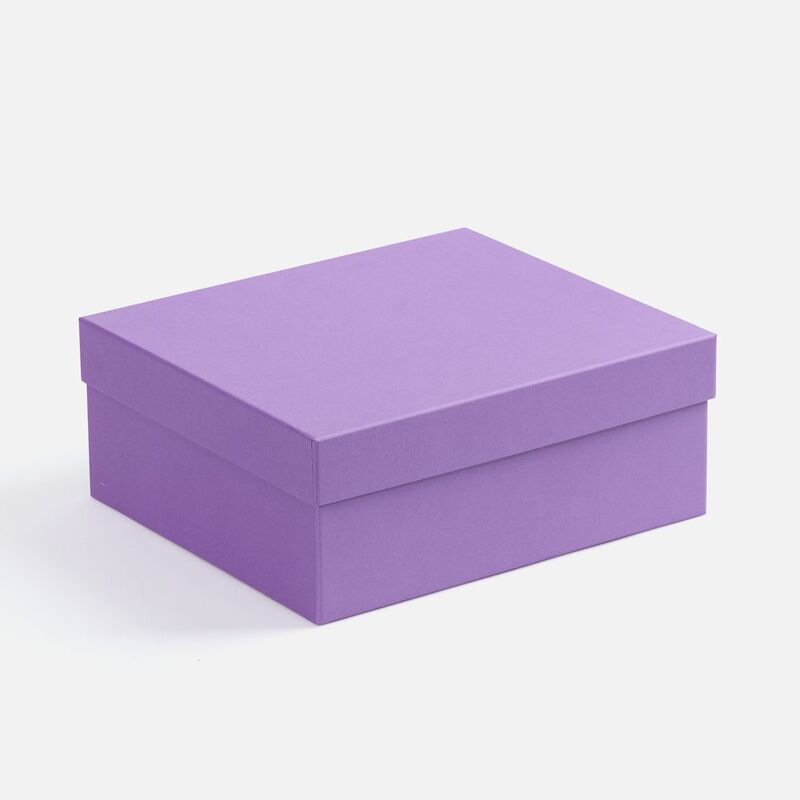 Коробка Recollection, сиреневая (лиловая) арт.22418.77