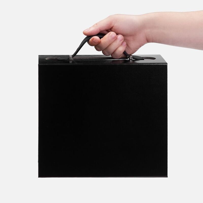 Коробка складная Holdfold, S, черная арт.25002.30