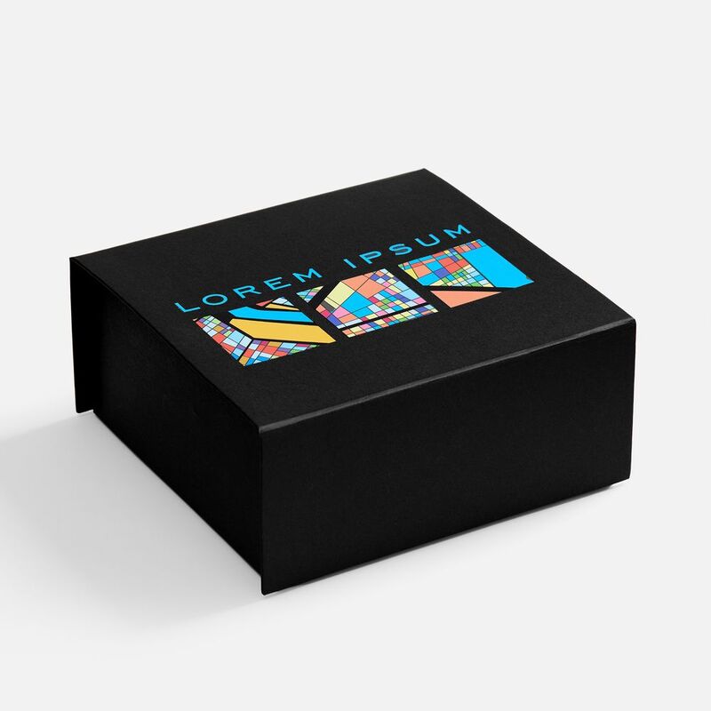 Коробка складная Holdfold, L, черная арт.25004.30