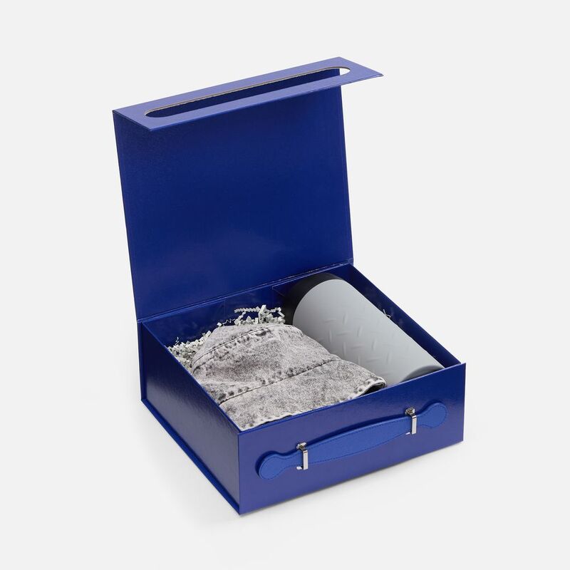 Коробка складная Holdfold, S, синяя арт.25002.40