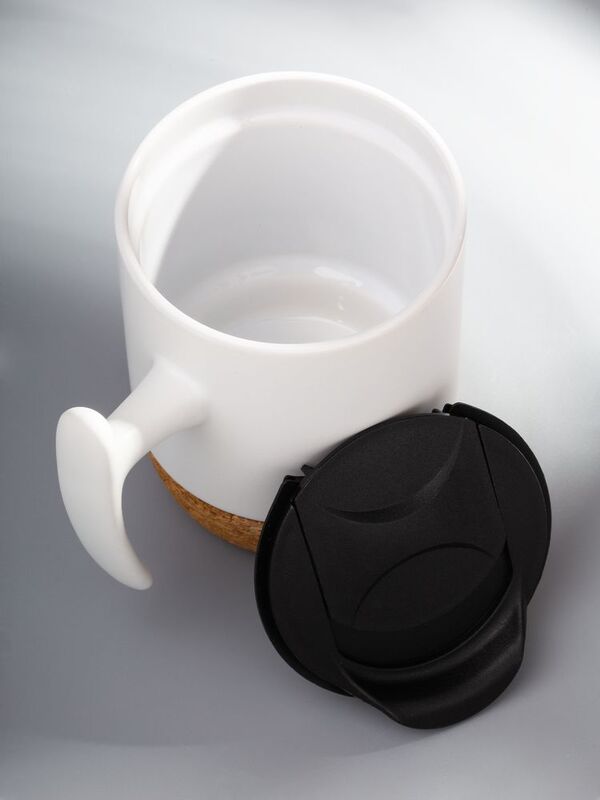 Кружка Corky Grip, белая арт.18664.60