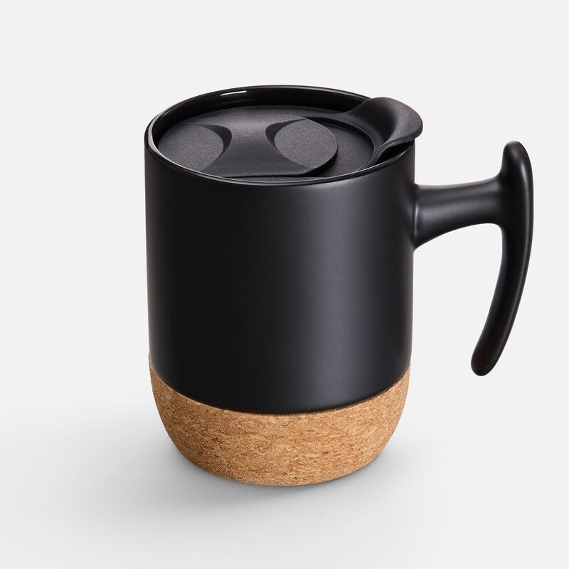 Кружка Corky Grip, черная арт.18664.30