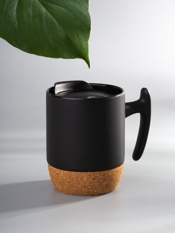 Кружка Corky Grip, черная арт.18664.30