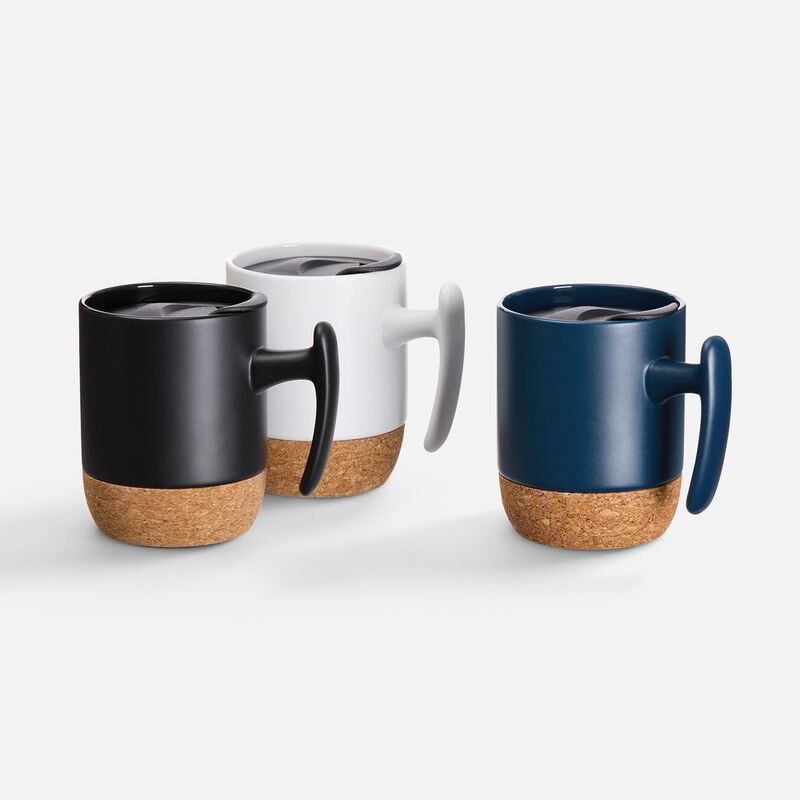 Кружка Corky Grip, синяя арт.18664.40