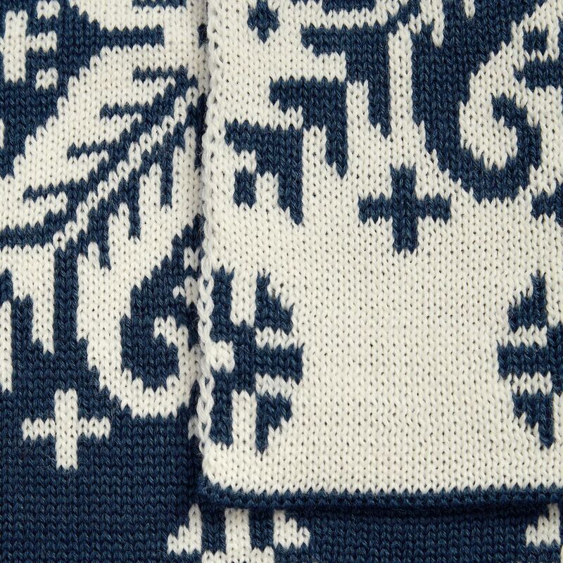 Шарф Wintertude M, синий с белым арт.21285.46