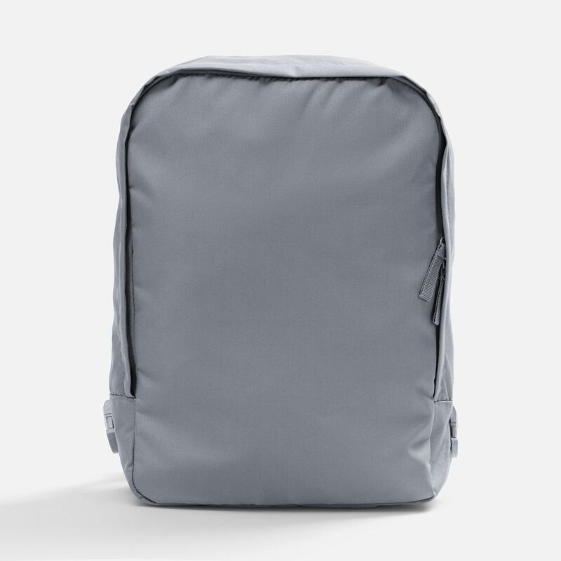 Рюкзак B2, серый с оранжевыми стропами арт.19218.11