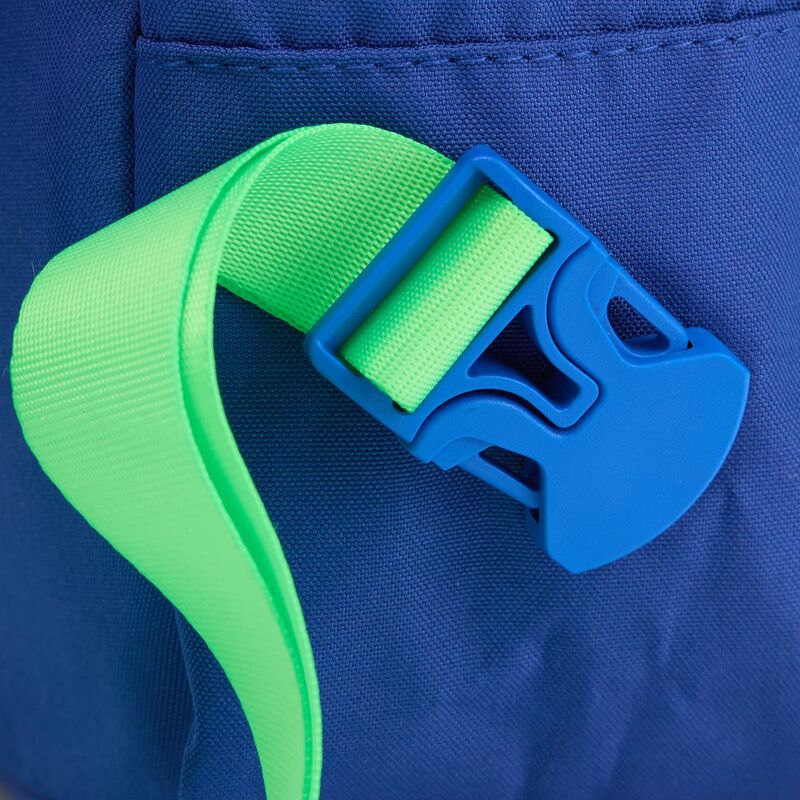 Рюкзак B2, синий с зелеными стропами арт.19218.41