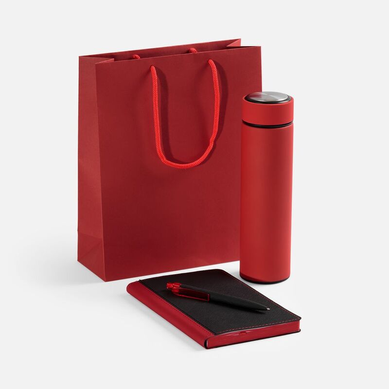 Набор Nice Twice Pack, черный с красным арт.22112.35