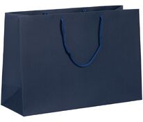 Пакет бумажный Ample Thin M, синий арт.250014.40