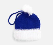 Подвеска на елку &laquo;Вьюжка&raquo;, шапочка, синяя арт.19260.40