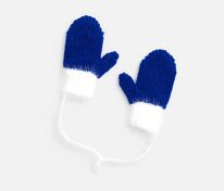 Подвеска на елку &laquo;Вьюжка&raquo;, варежки, синяя арт.19261.40