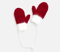 Подвеска на елку &laquo;Вьюжка&raquo;, варежки, красная арт.19261.50