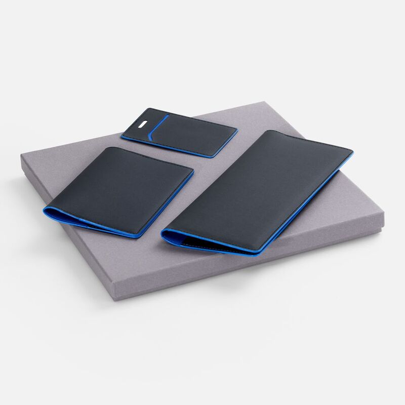 Набор Multimo Simple, черный с синим арт.22422.34