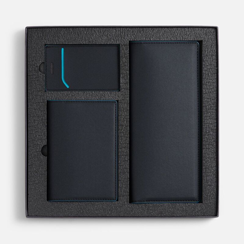 Набор Multimo Simple, черный с бирюзовым арт.22422.49