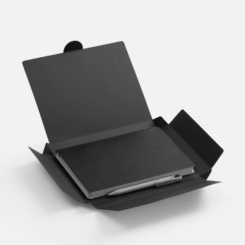 Набор Doppio, черный с серым арт.20975.13