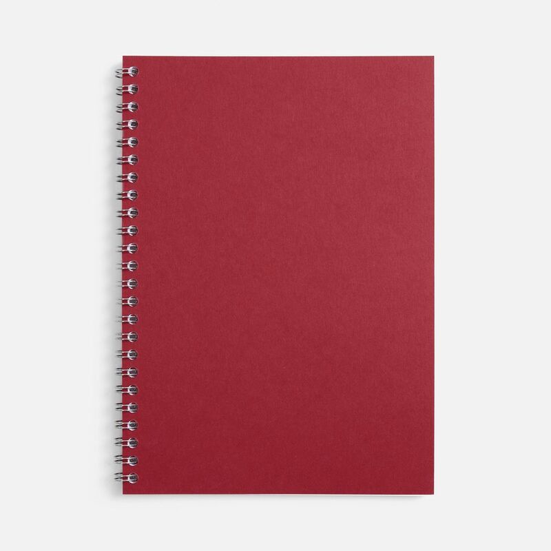 Блокнот Salvador в клетку, красный ver.2 арт.26068.51