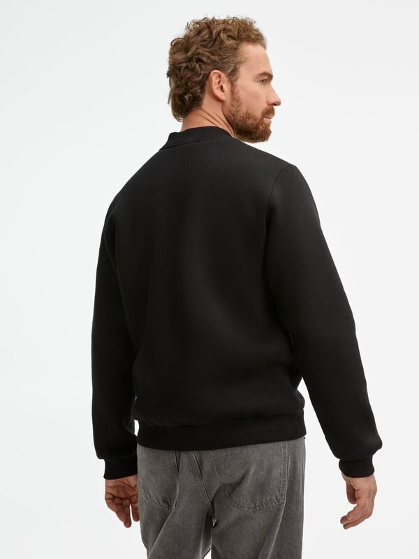 Бомбер унисекс AtmosWear, черный арт.20190.30