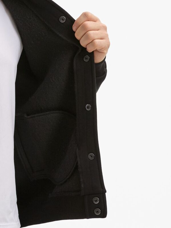 Бомбер унисекс AtmosWear, черный арт.20190.30