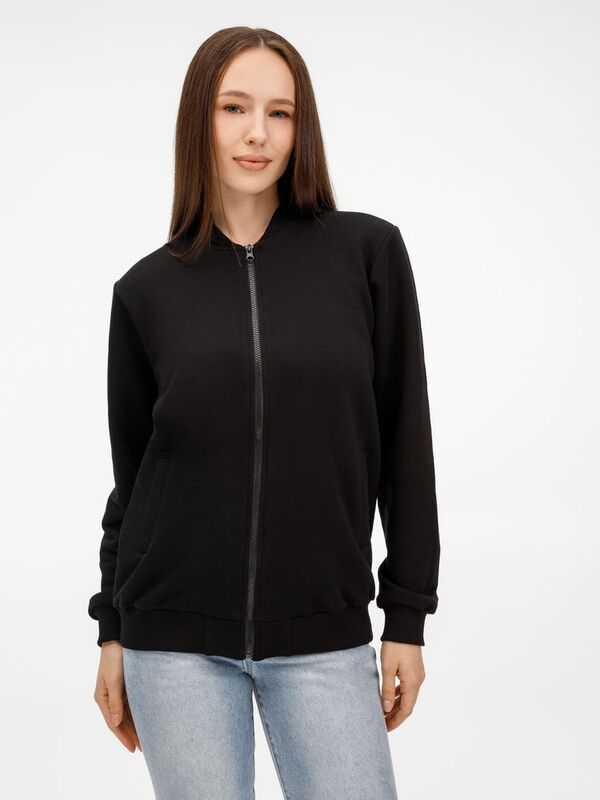 Бомбер унисекс Townie, черный арт.20191.30