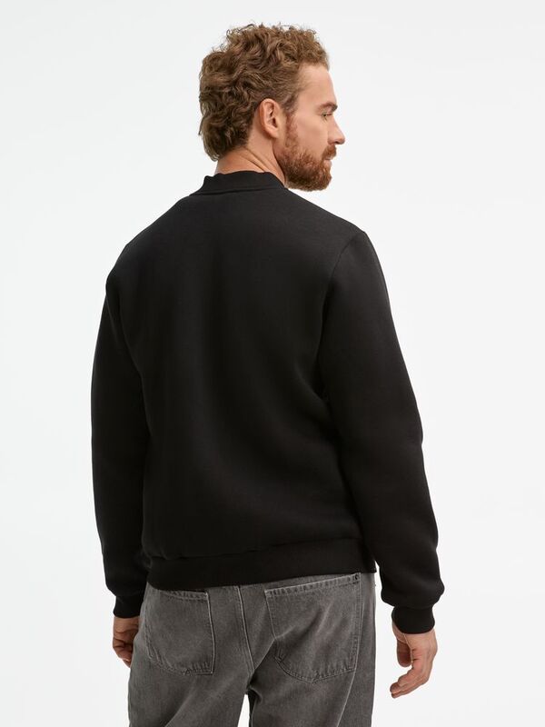 Бомбер унисекс Estado, черный арт.20192.30