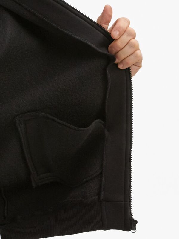 Бомбер унисекс Estado, черный арт.20192.30