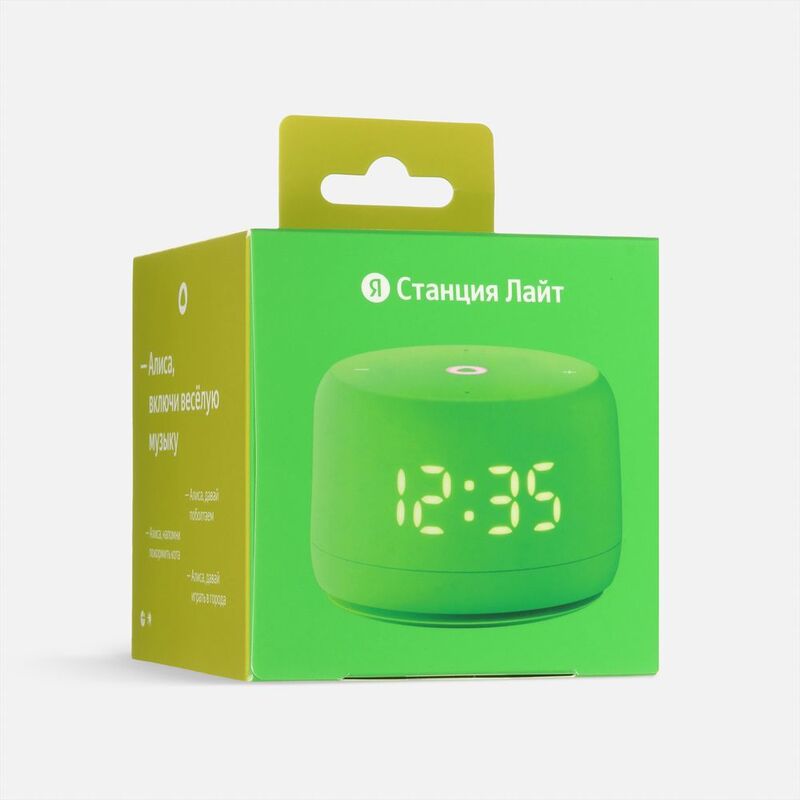 Умная колонка &laquo;Яндекс Станция Лайт 2&raquo;, зеленая арт.17443.90