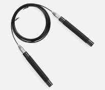 Скоростная скакалка Profi Comfi, черная арт.18459.30