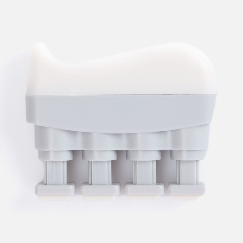 Эспандер кистевой FingerTap, серый с белым арт.19226.16