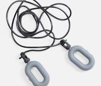 Мультифункциональная скакалка с эспандером Multi McFly, серая арт.19228.10